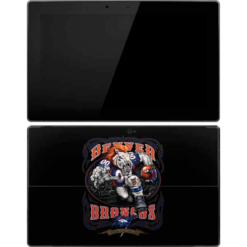 Liquid Blue NFL Denver Broncos Running Back Surface Pro Tablet Skin